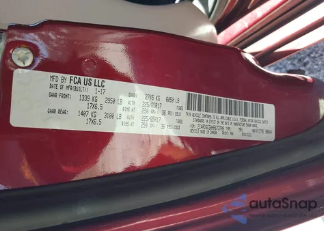 2017 Dodge Grand Caravan Sxt from USA, damaged, VIN 2C4RDGCG0HR673708